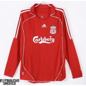 Liverpool 2006-2007 Retro Domácí Dres Dlouhý Rukáv
